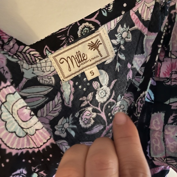 Mille Resort & Travel Klara Floral Dress in Tropical Night - Picture 6 of 7